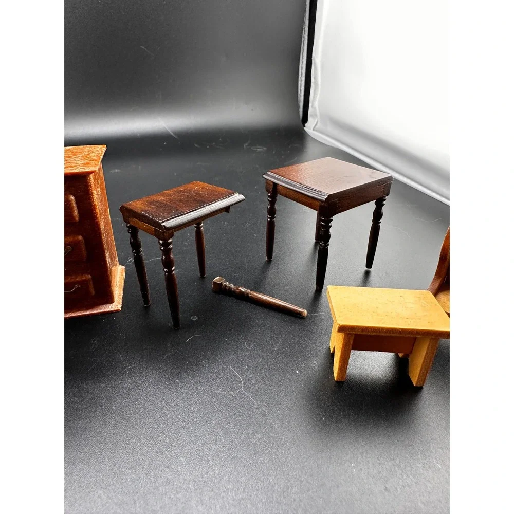 Dollhouse miniature restoration replacement‎ furniture lot
